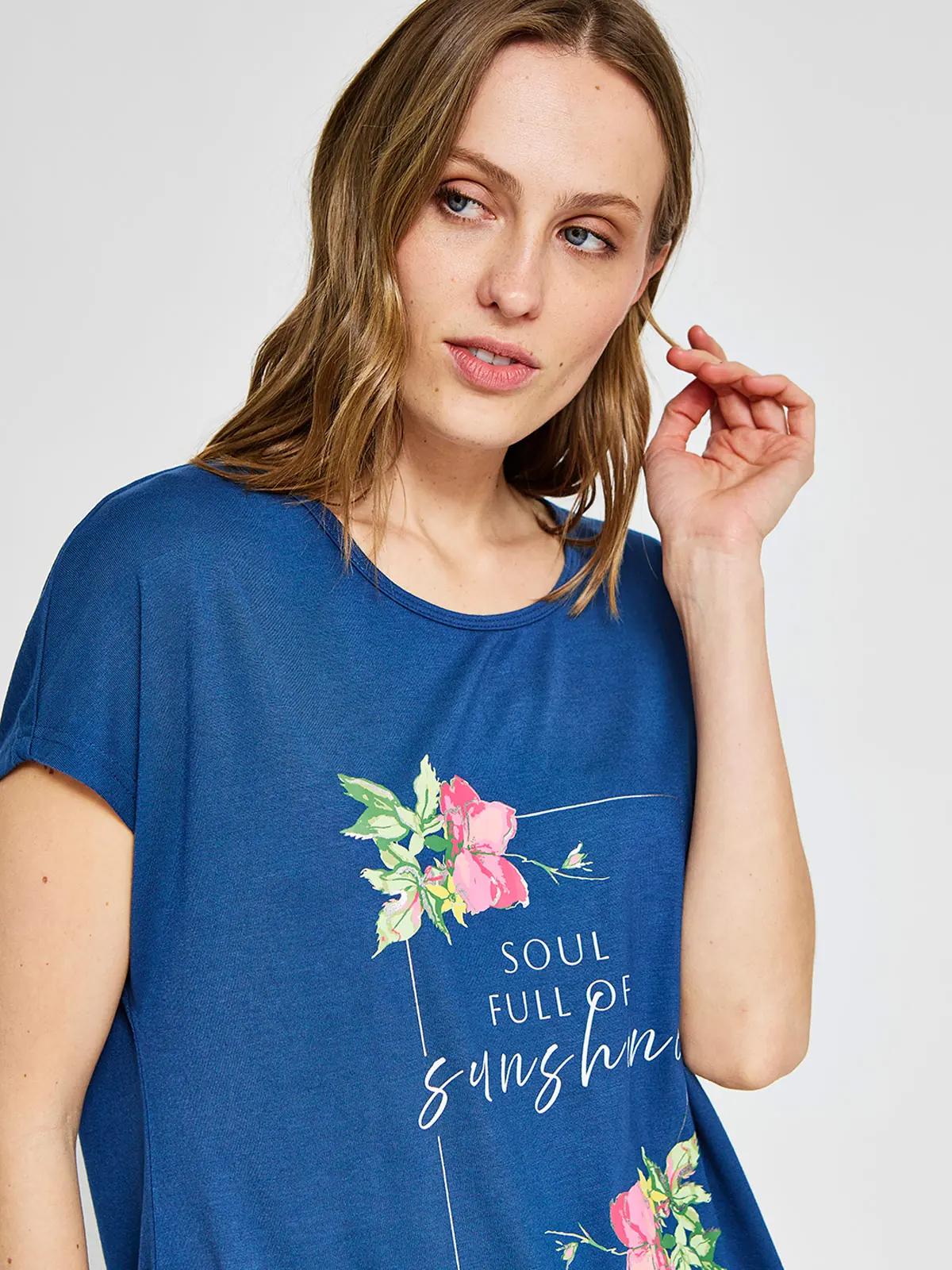 POLO MANGA CORTA MUJER AZIZ ESTAMPADA - 3