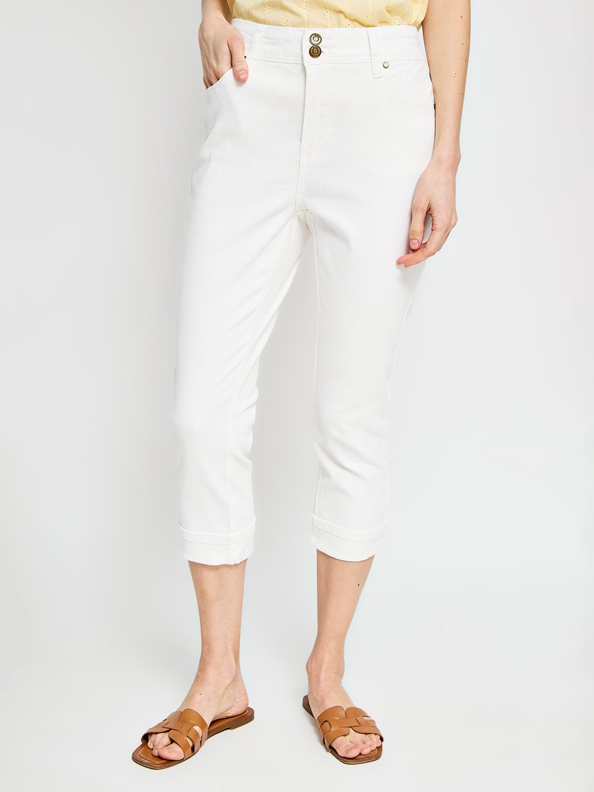 PANTALÓN CAPRI MUJER AZIZ - 2