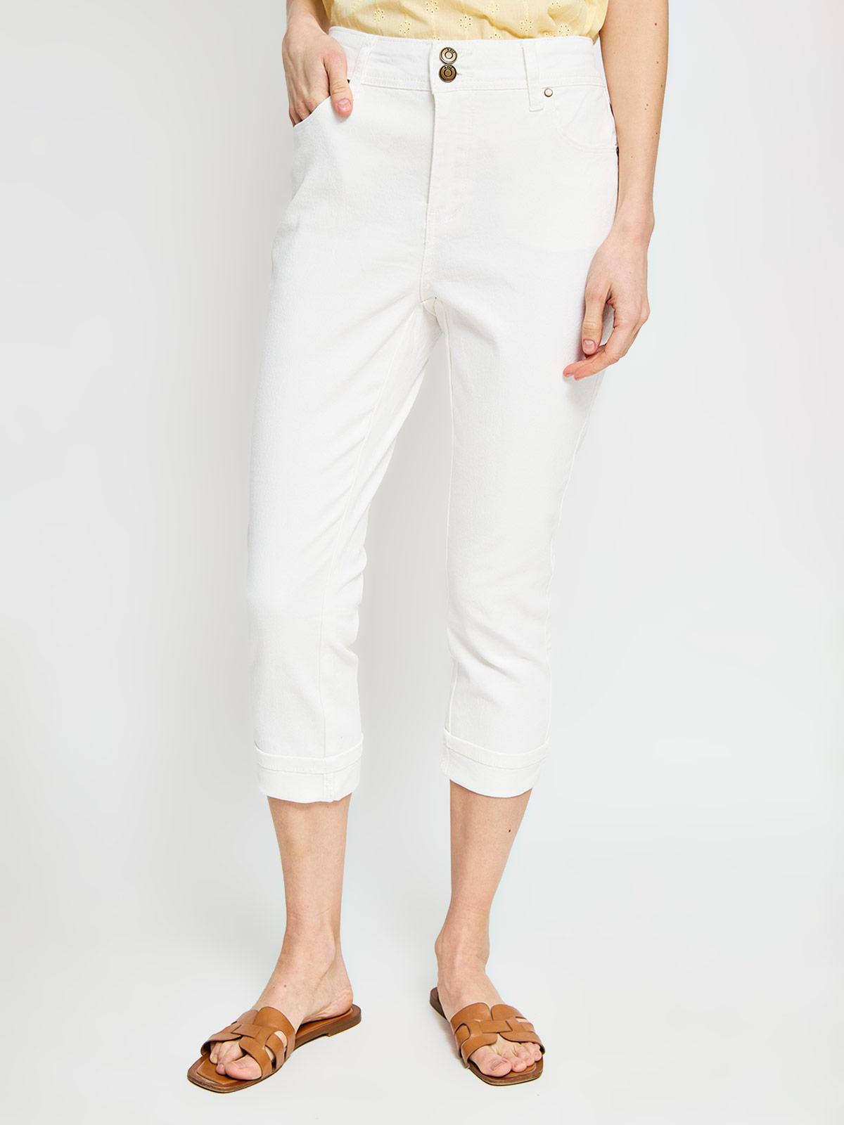 PANTALÓN CAPRI MUJER AZIZ - 2