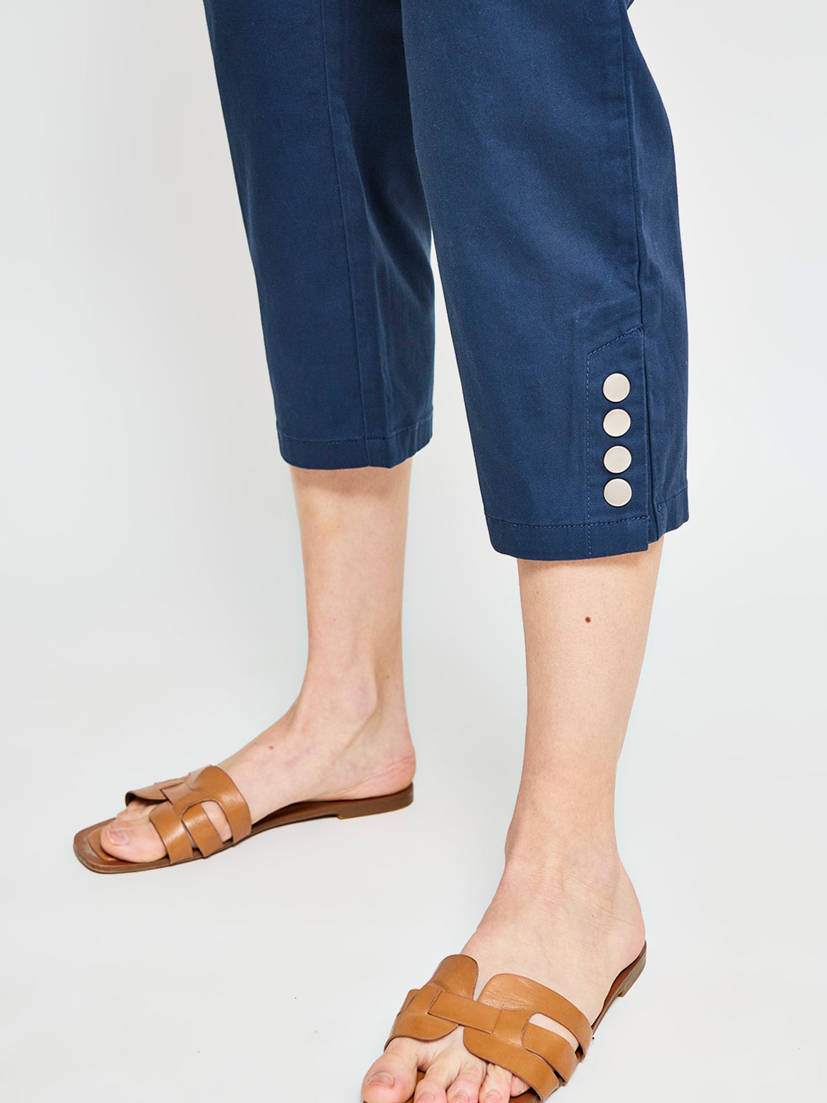 PANTALÓN ALGODÓN CAPRI MUJER AZIZ - 4