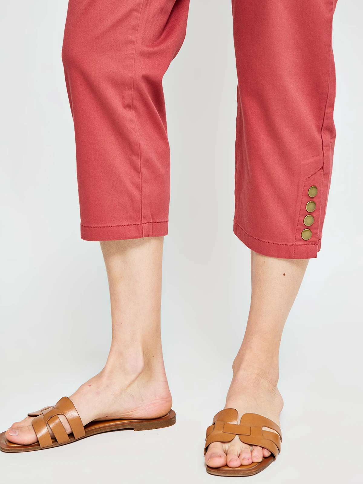 PANTALÓN ALGODÓN CAPRI MUJER AZIZ - 4