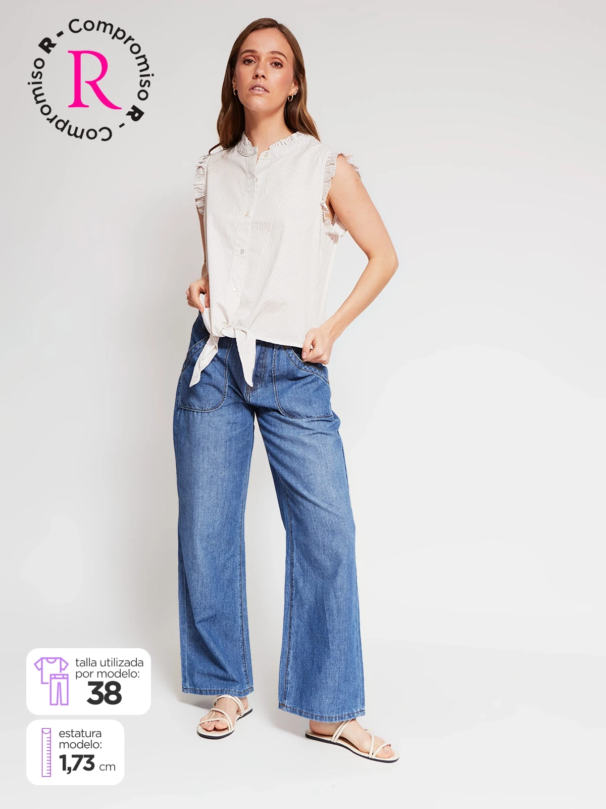 PANTALÓN REGULAR MUJER NAVIGATA - 1