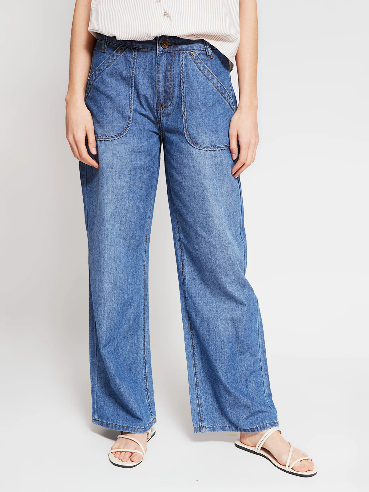 PANTALÓN REGULAR MUJER NAVIGATA - 2