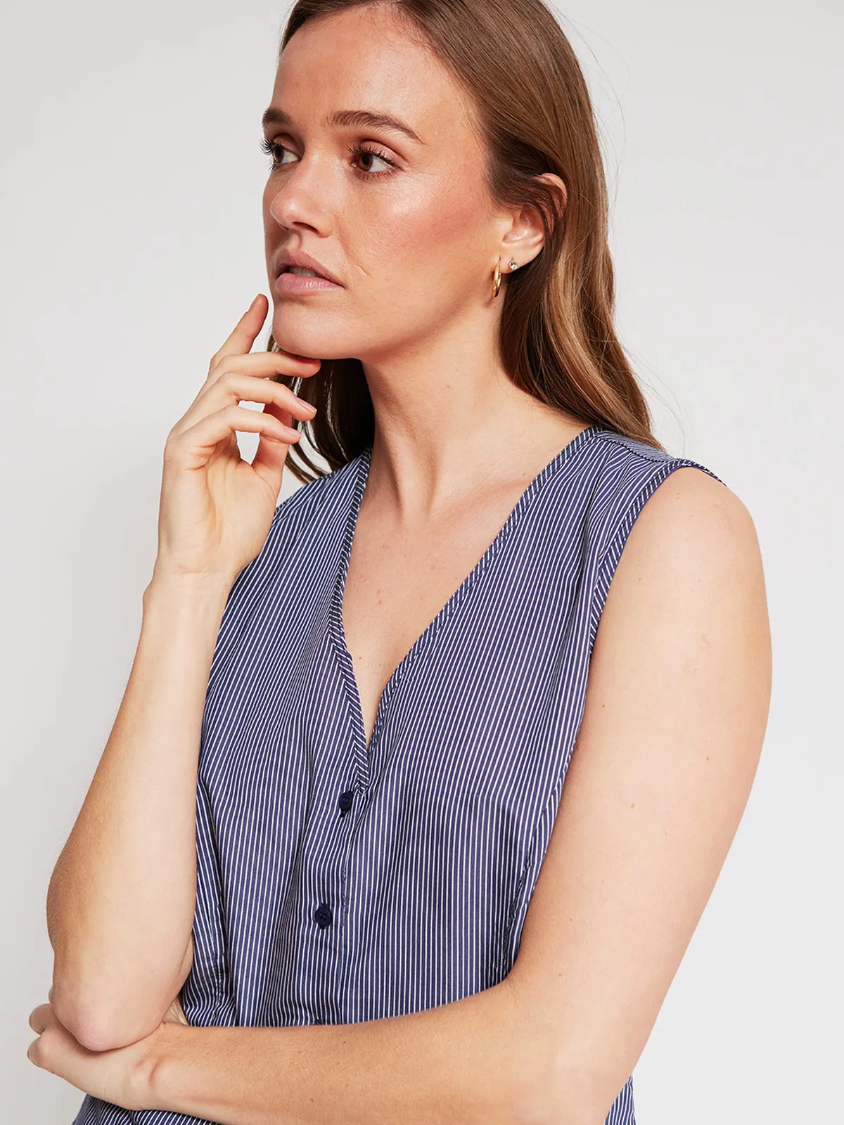 BLUSA SIN MANGAS MUJER NAVIGATA - 3