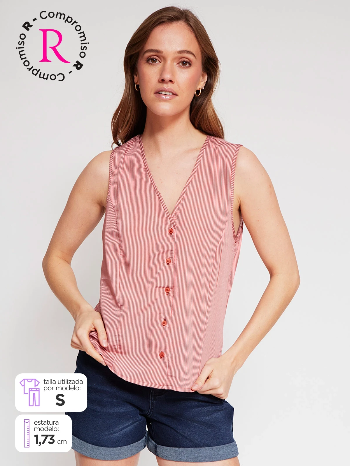 BLUSA SIN MANGAS MUJER NAVIGATA - 1