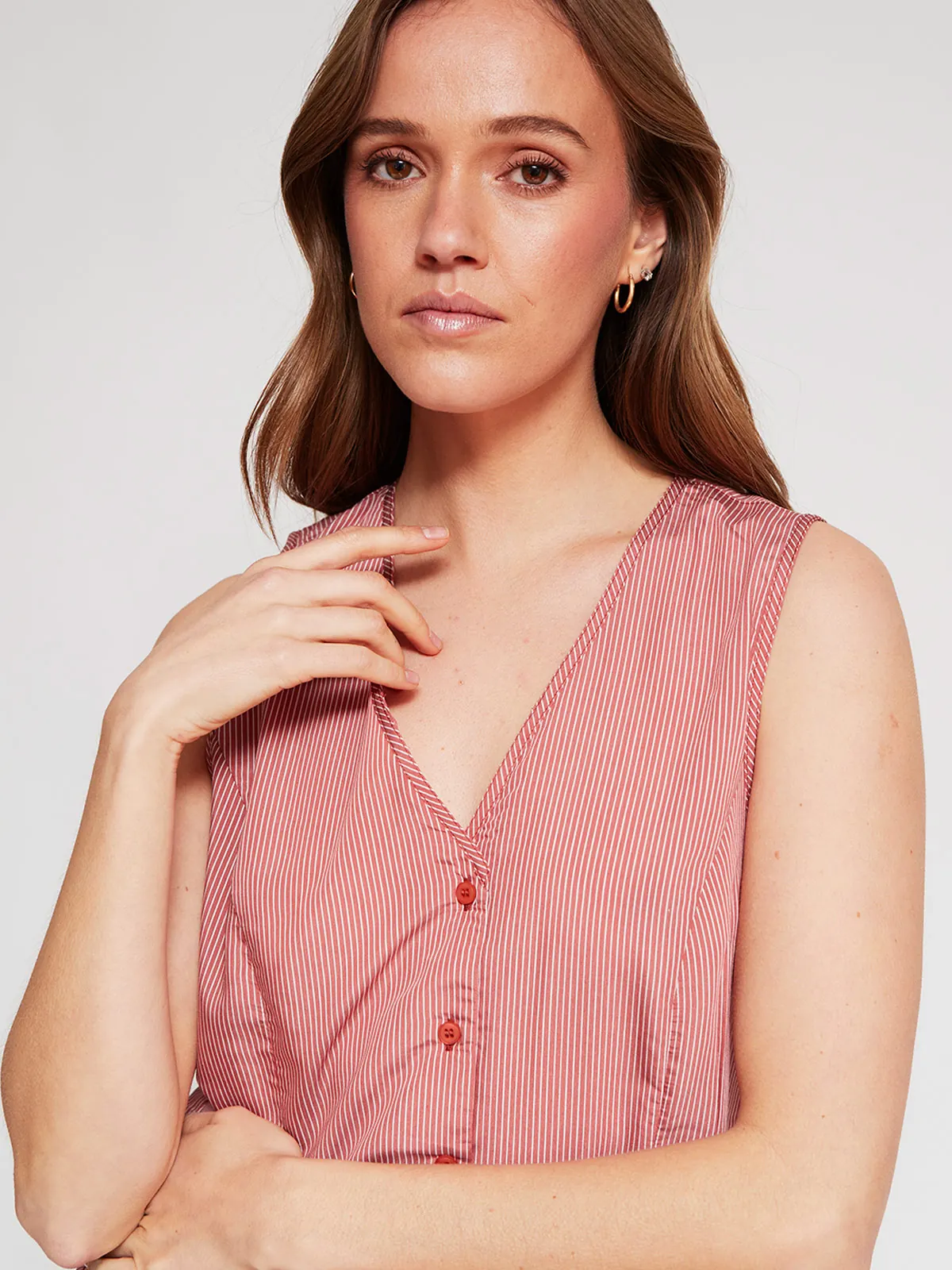 BLUSA SIN MANGAS MUJER NAVIGATA - 3