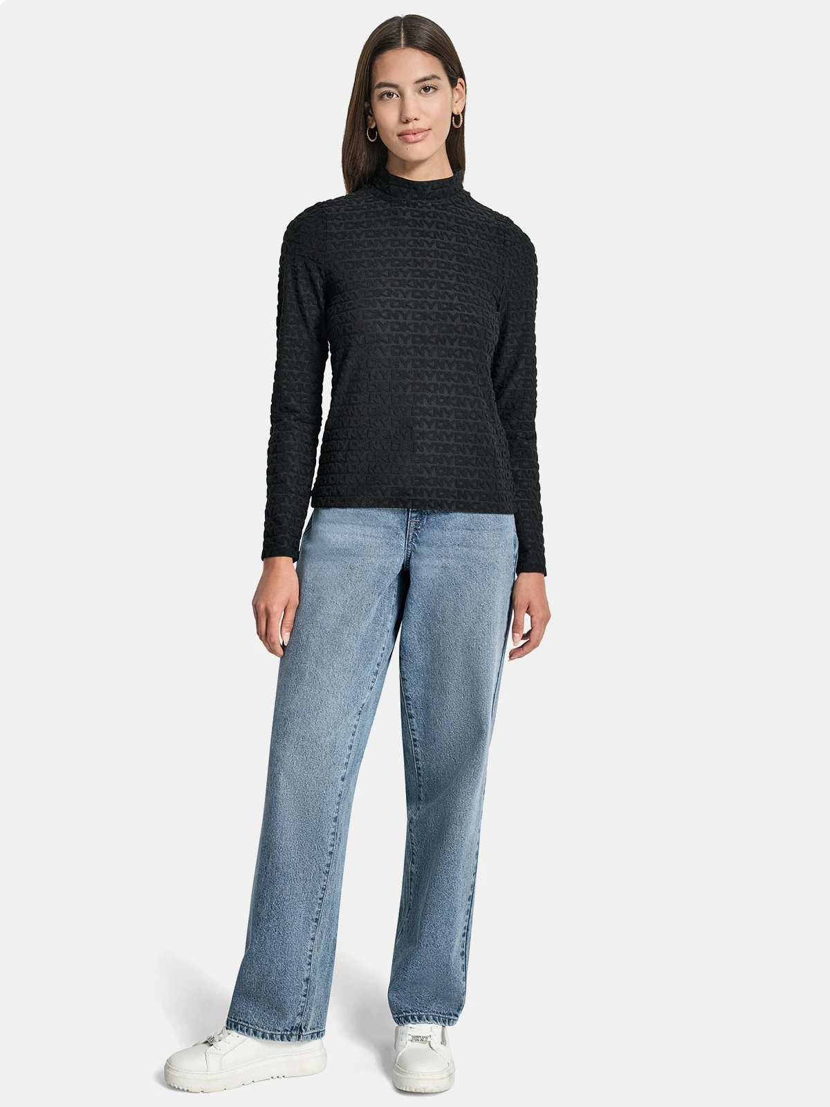 POLO MUJER DKNY NEGRO DJ5T1570-BLK - 4