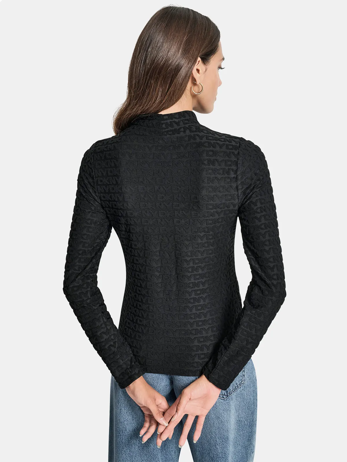 POLO MUJER DKNY NEGRO DJ5T1570-BLK - 2