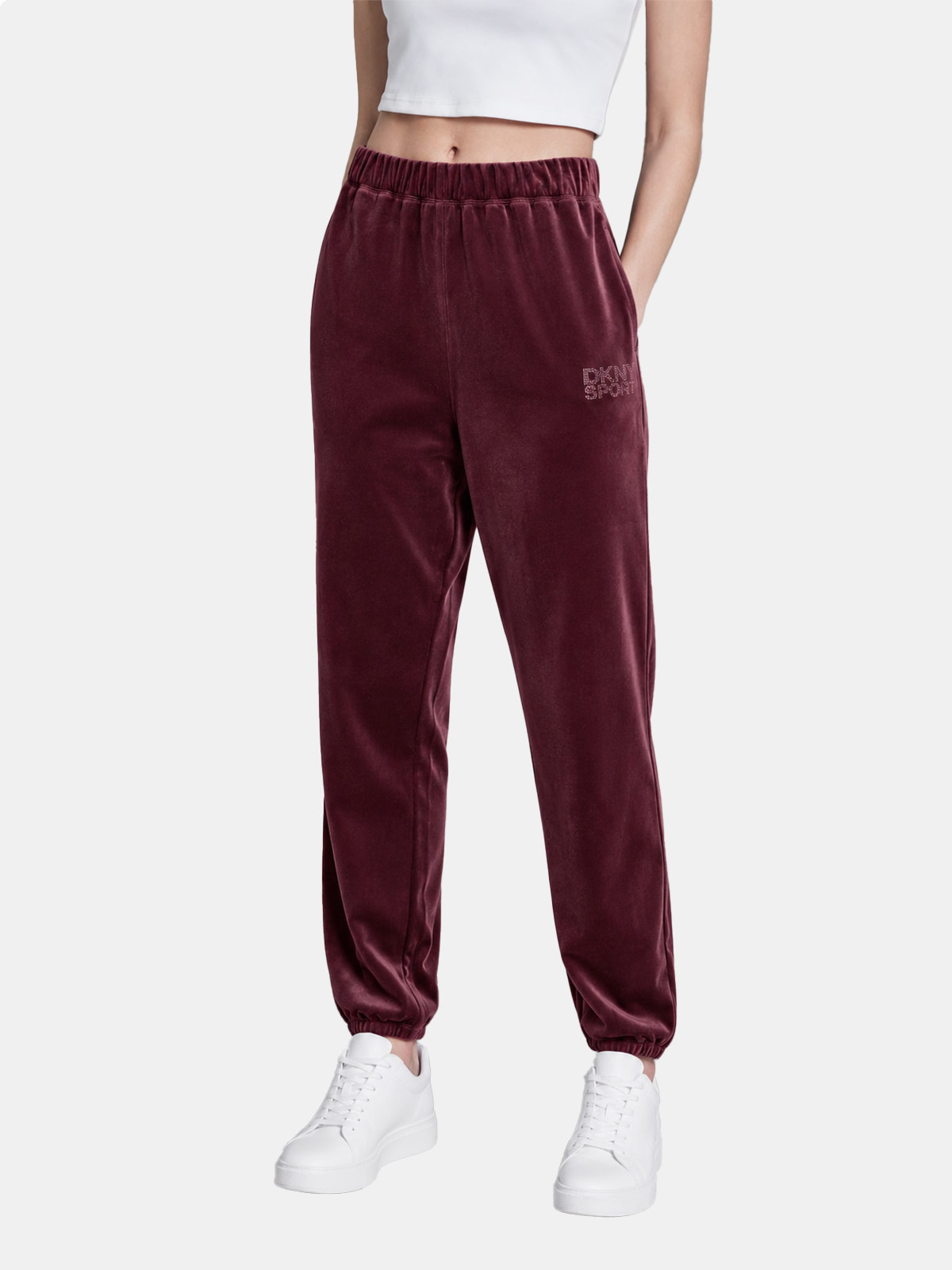 PANTALÓN JOGGER MUJER DKNY ROJO DP5P3702-2EQ - 1