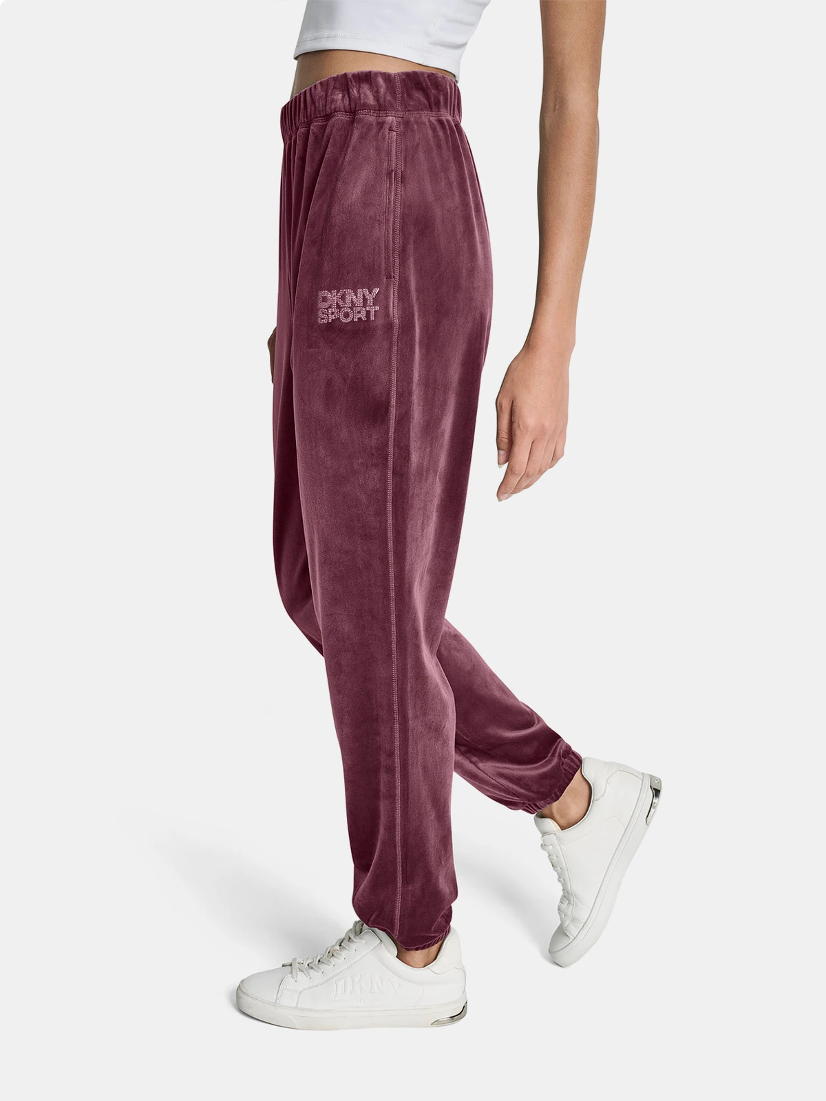 PANTALÓN JOGGER MUJER DKNY ROJO DP5P3702-2EQ - 3
