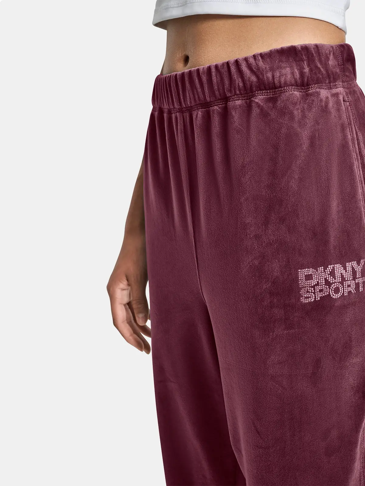 PANTALÓN JOGGER MUJER DKNY ROJO DP5P3702-2EQ - 4