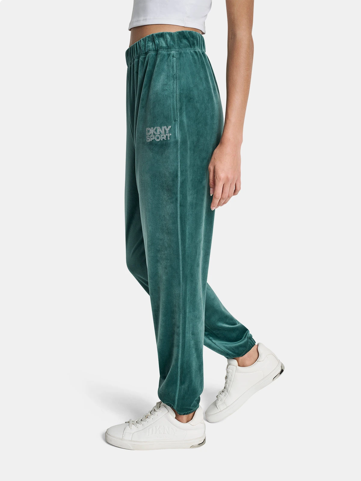 PANTALÓN JOGGER MUJER DKNY VERDE DP5P3702-OFK - 4