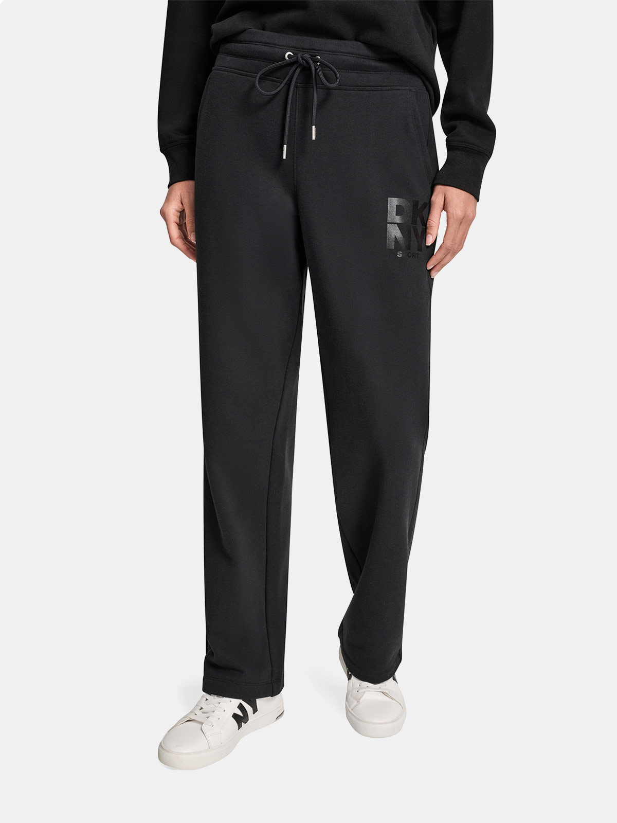 PANTALÓN WIDELEG MUJER DKNY NEGRO DP5P3758-BLK - 4