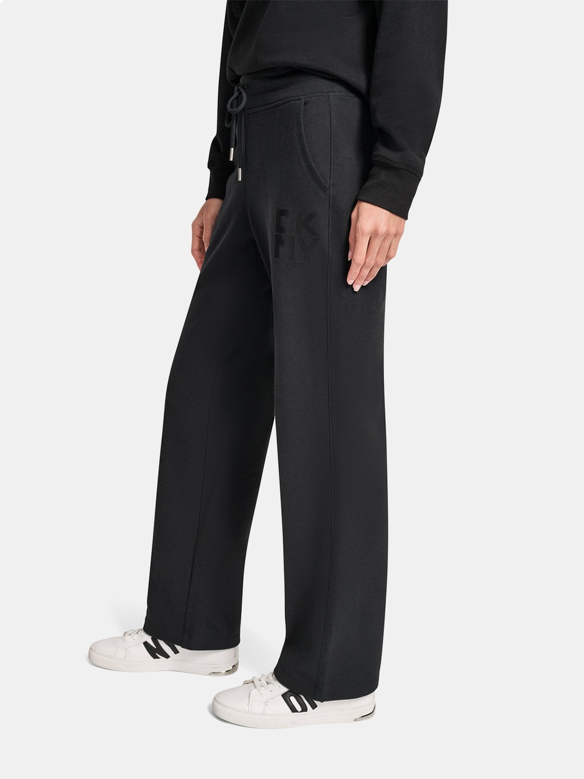 PANTALÓN WIDELEG MUJER DKNY NEGRO DP5P3758-BLK - 2