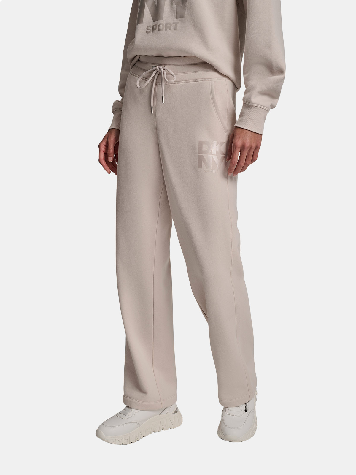 PANTALÓN WIDELEG MUJER DKNY BEIGE DP5P3758-OTA - 3