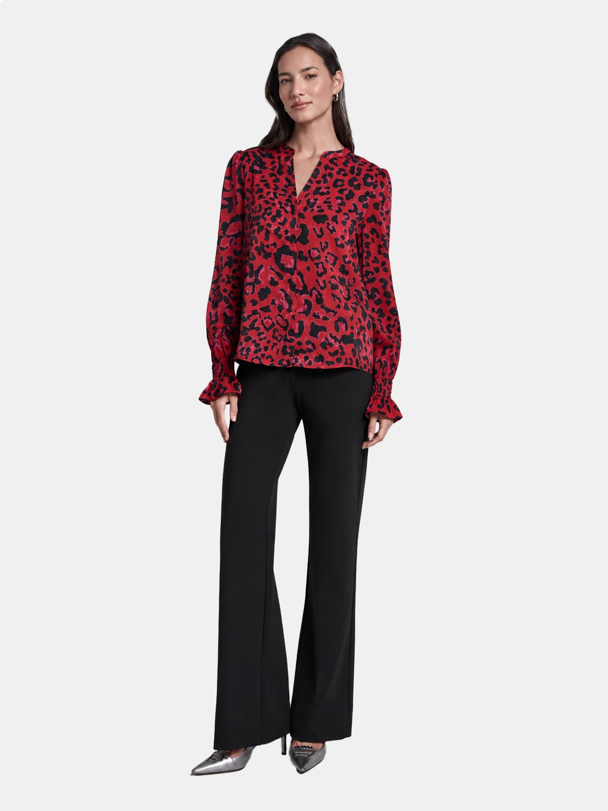 BLUSA MUJER DKNY ROJO P5MANUFH-OO6 - 3