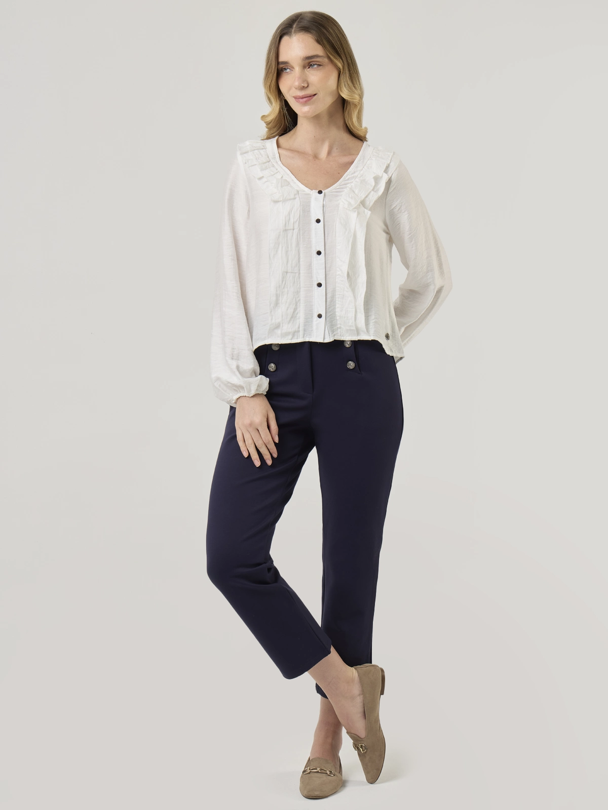 BLUSA MANGA LARGA MUJER NAVIGATA - 5