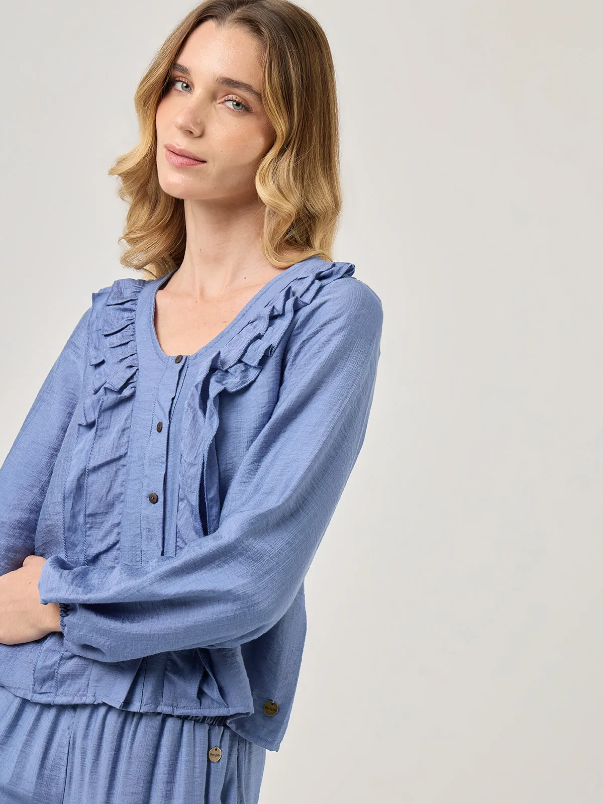 BLUSA MANGA LARGA MUJER NAVIGATA - 4