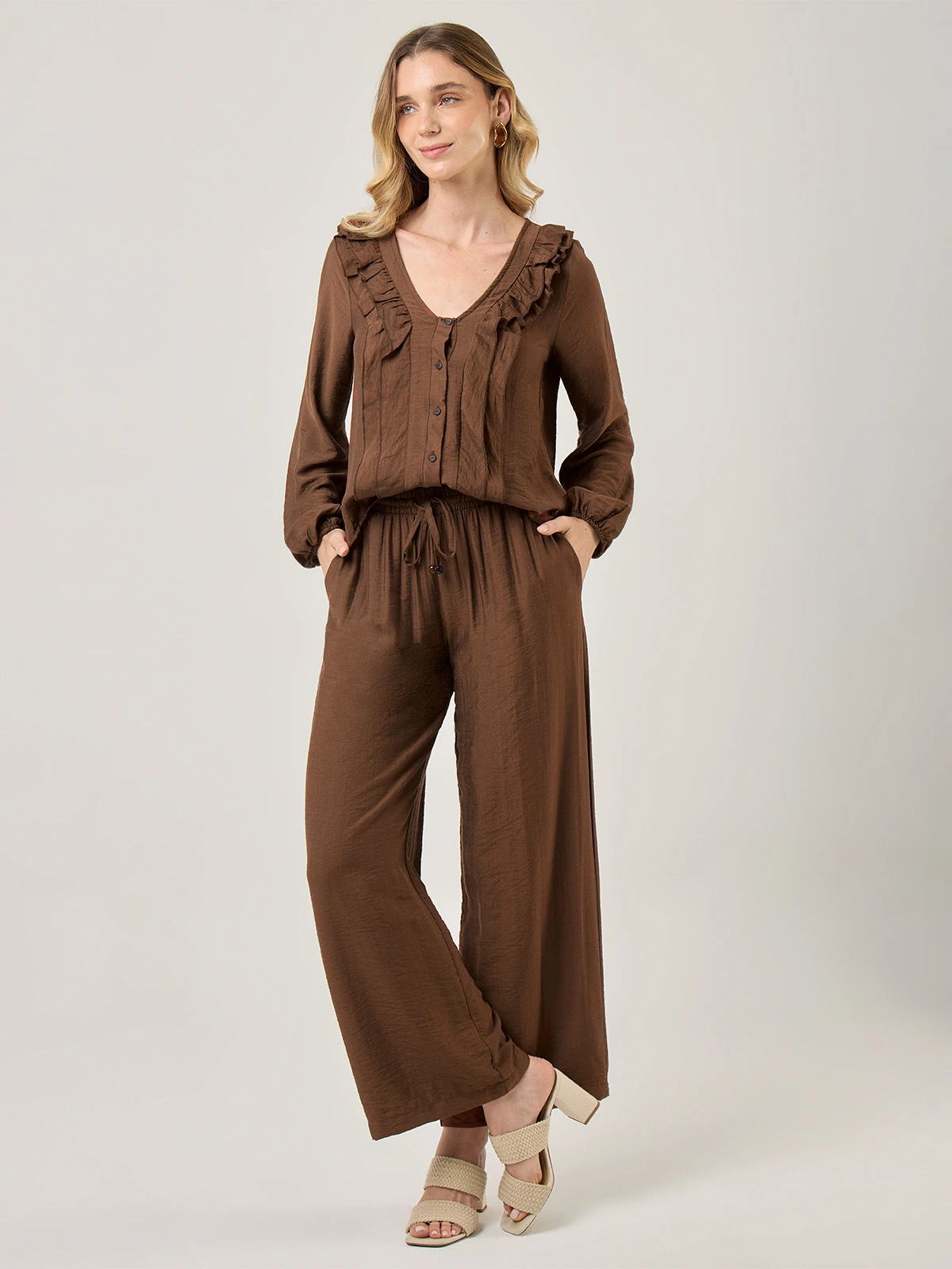 PANTALÓN REGULAR MUJER NAVIGATA - 1