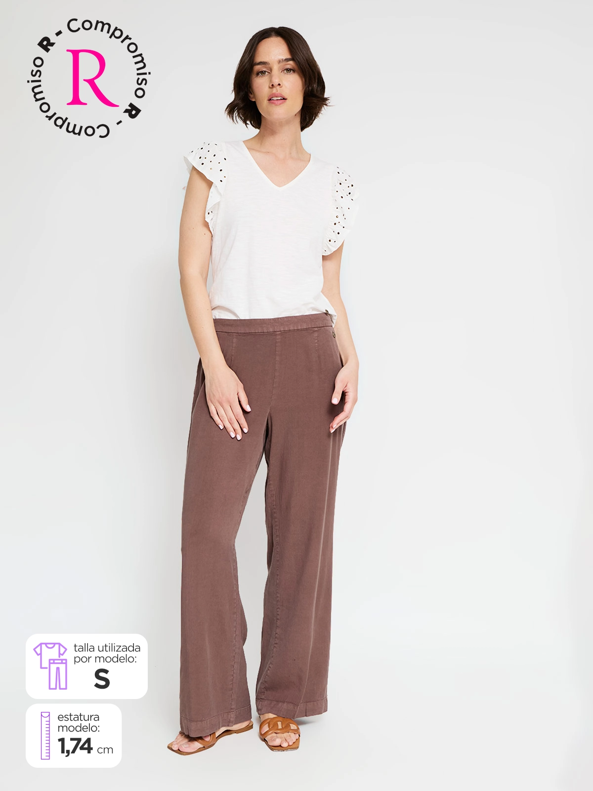 PANTALÓN REGULAR MUJER NAVIGATA - 1