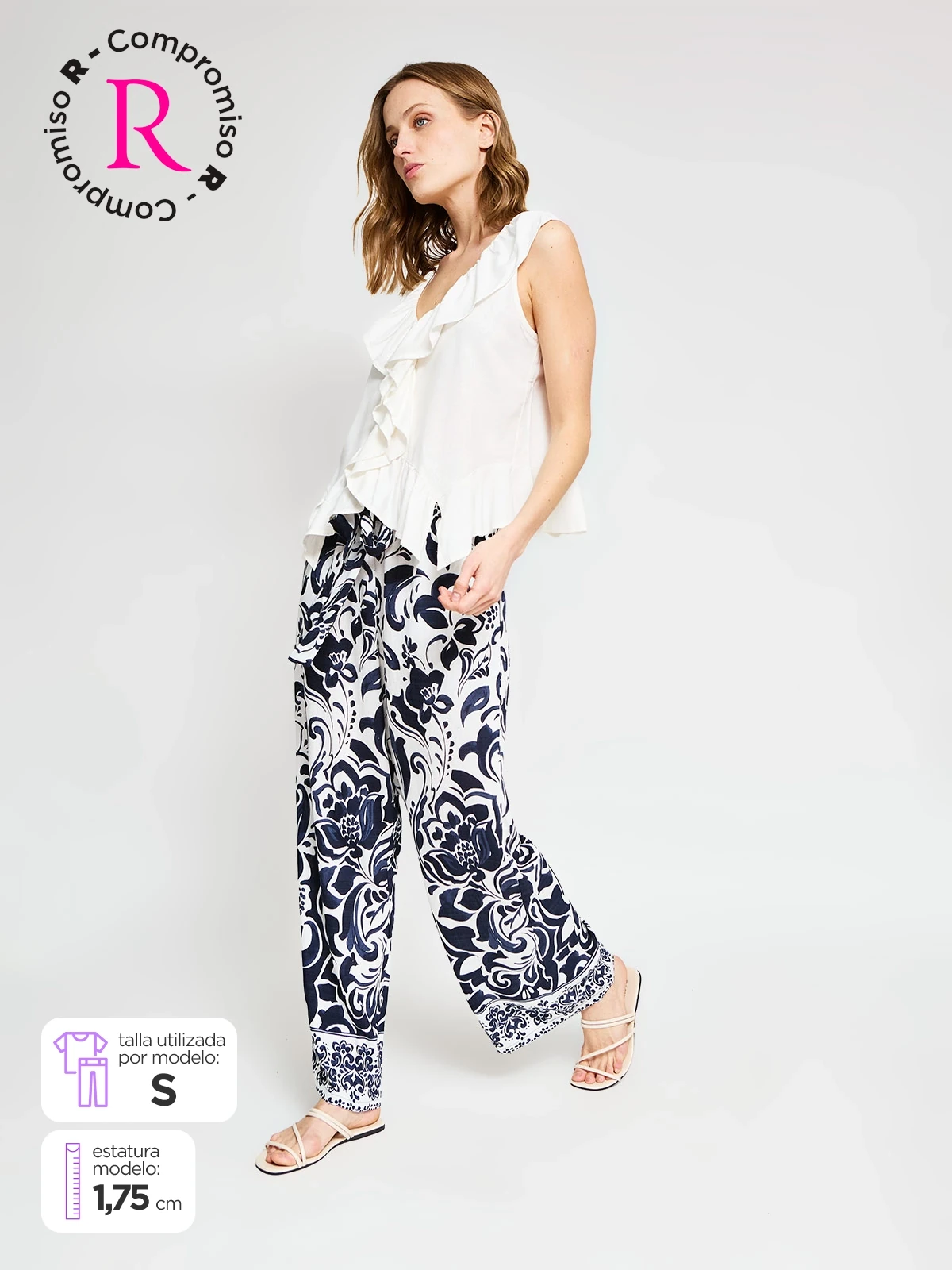 PANTALÓN REGULAR MUJER NAVIGATA - 1