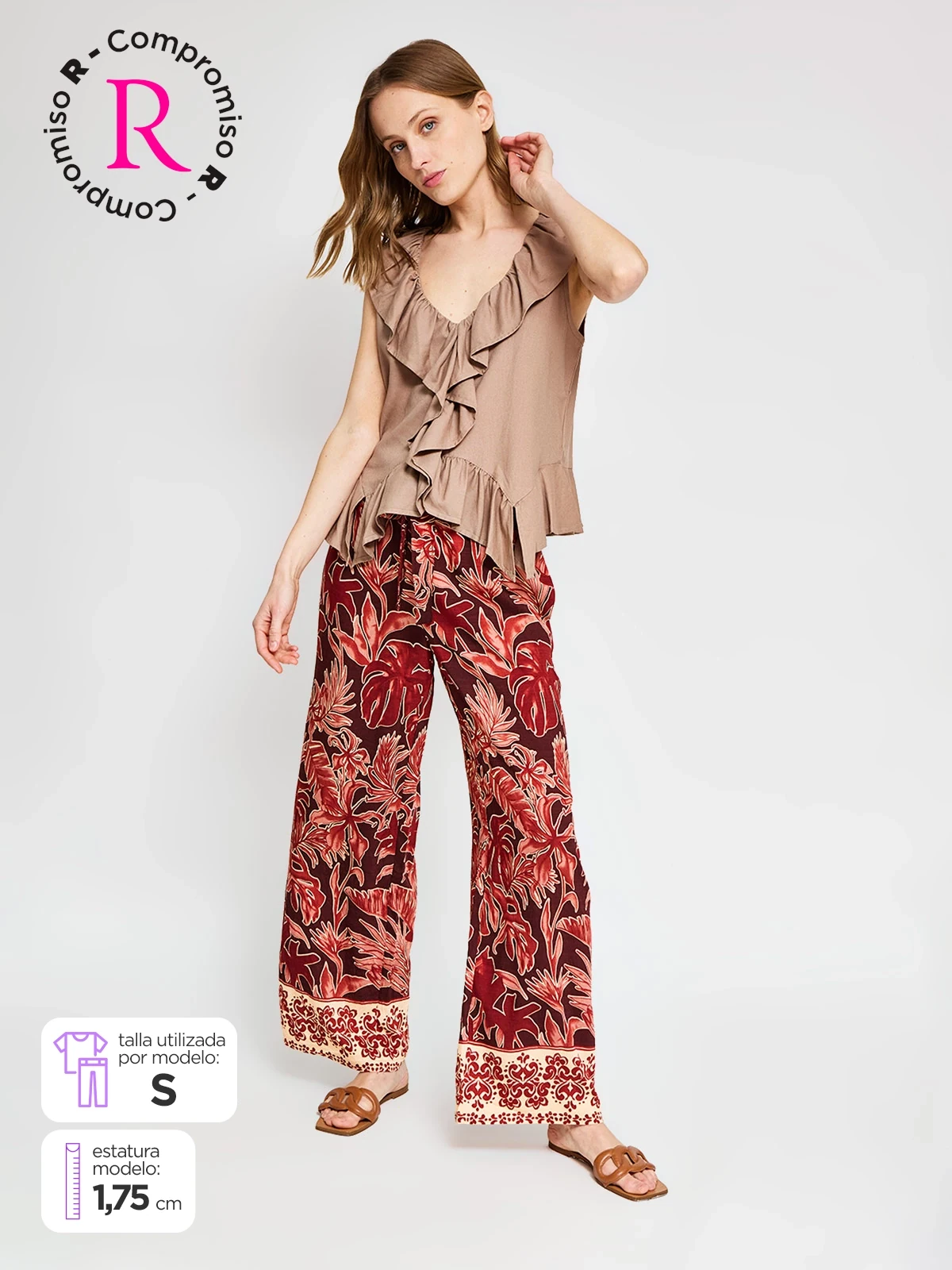 PANTALÓN REGULAR MUJER NAVIGATA - 1