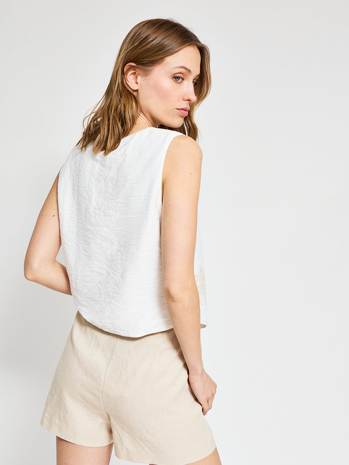 BLUSA SIN MANGAS MUJER NAVIGATA - 2