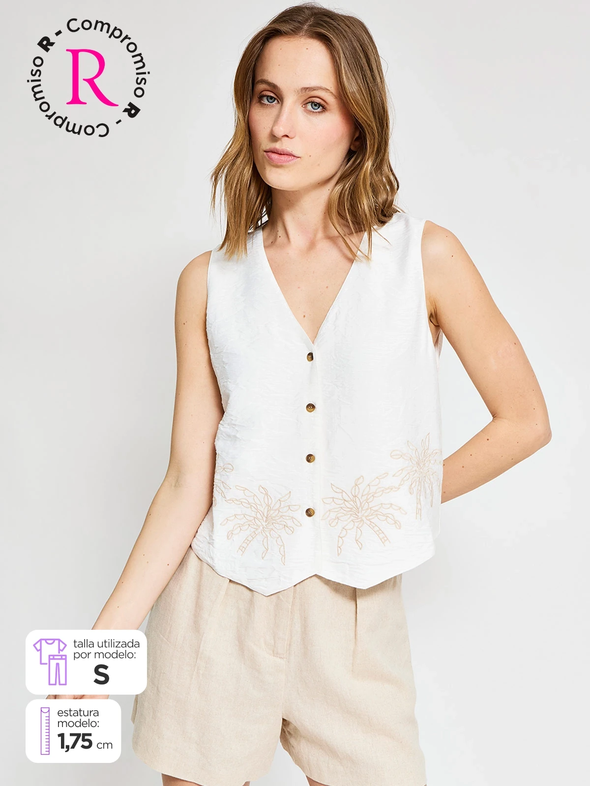 BLUSA SIN MANGAS MUJER NAVIGATA - 1