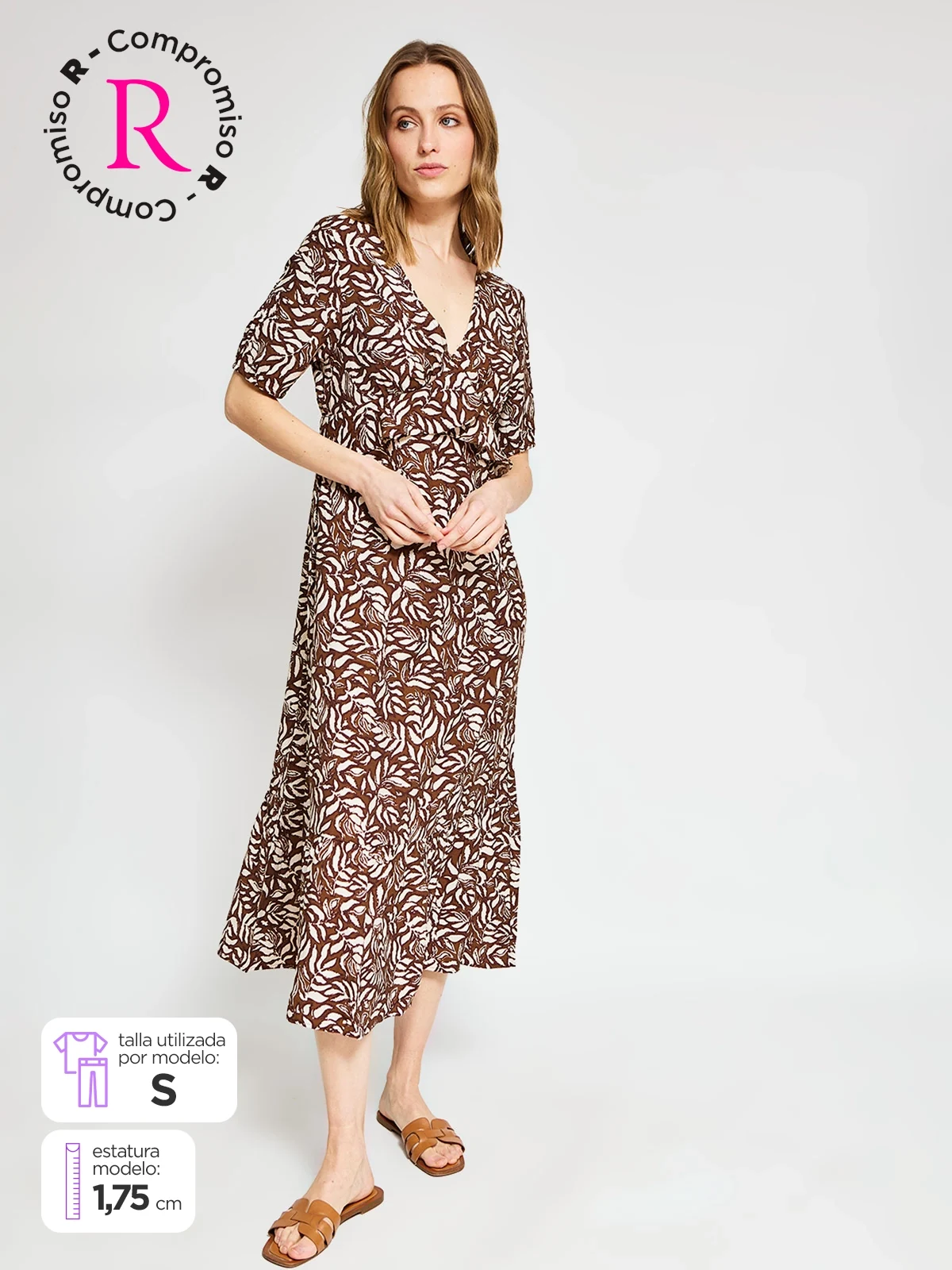 VESTIDO LARGO MUJER NAVIGATA - 1