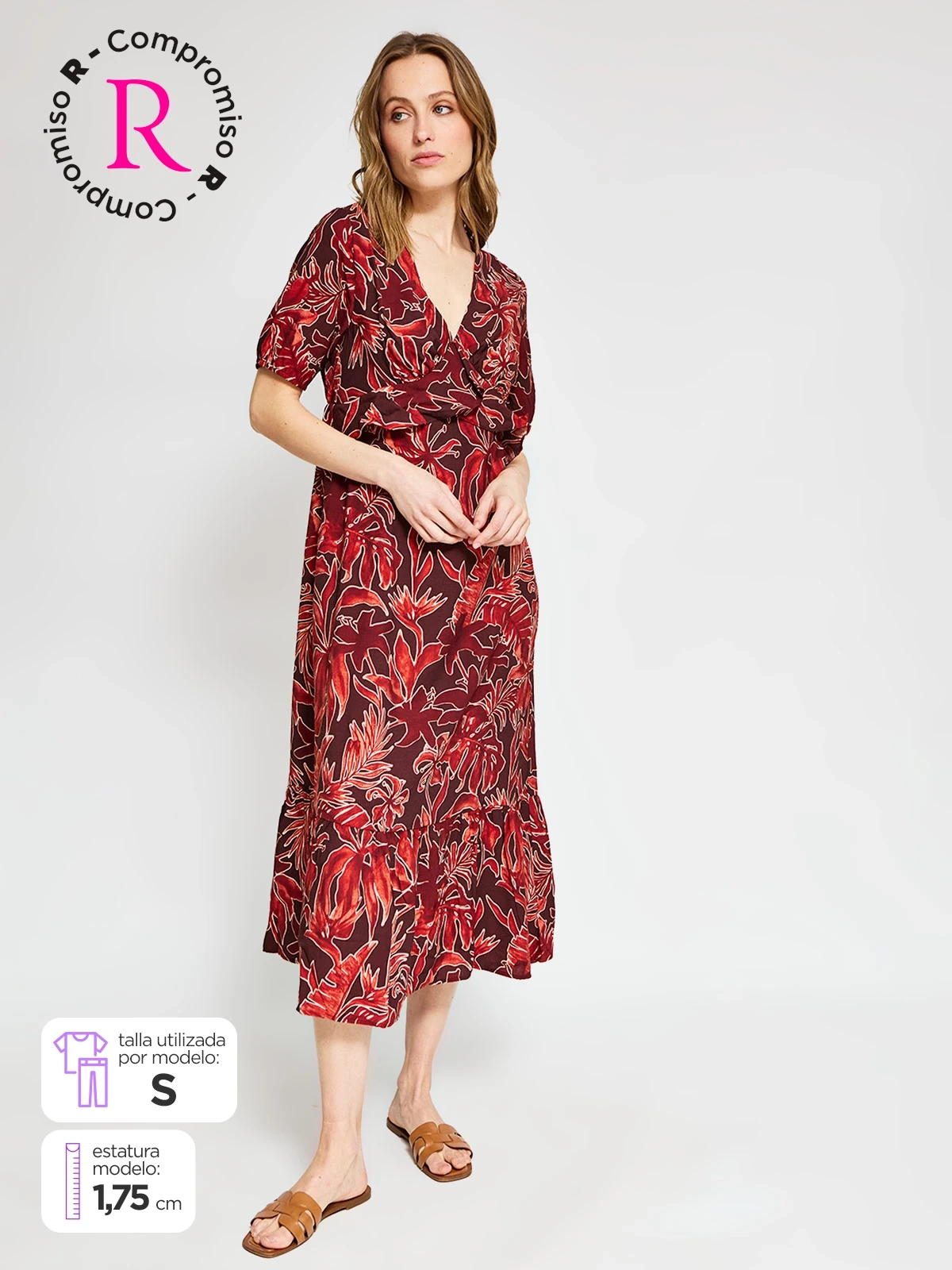 VESTIDO LARGO MUJER NAVIGATA - 1