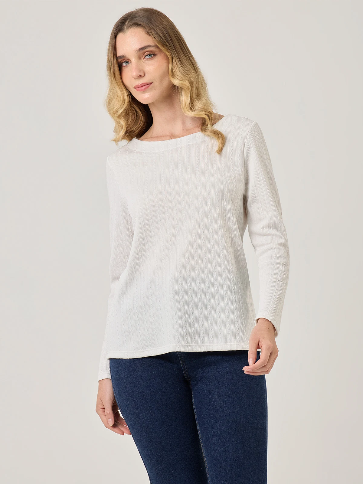 POLO MANGA LARGA MUJER AZIZ ALE - 1