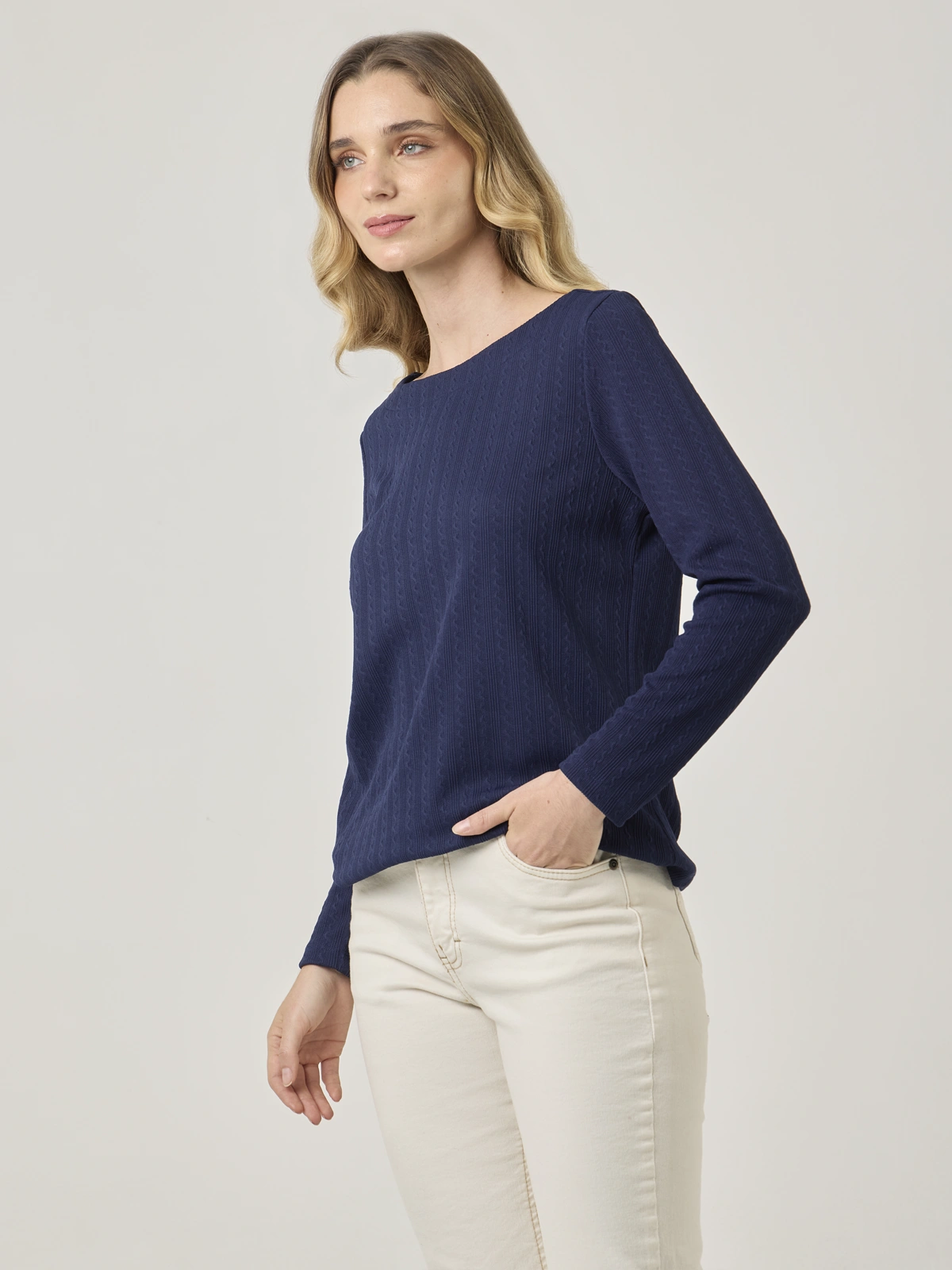 POLO MANGA LARGA MUJER AZIZ ALE - 3