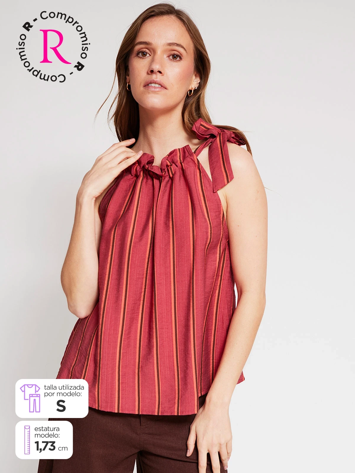 BLUSA SIN MANGAS MUJER NAVIGATA - 1
