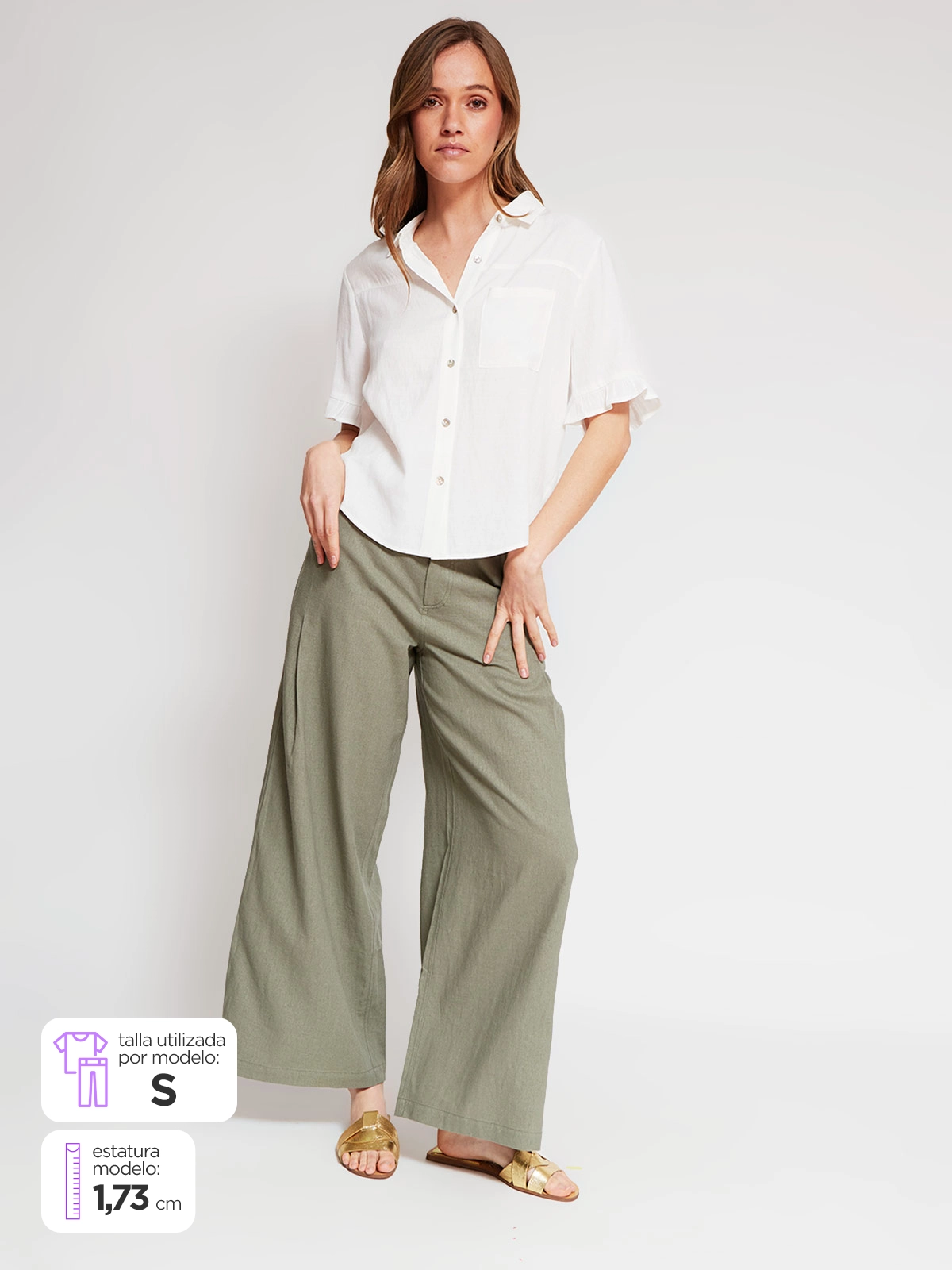 PANTALÓN REGULAR MUJER NAVIGATA - 1