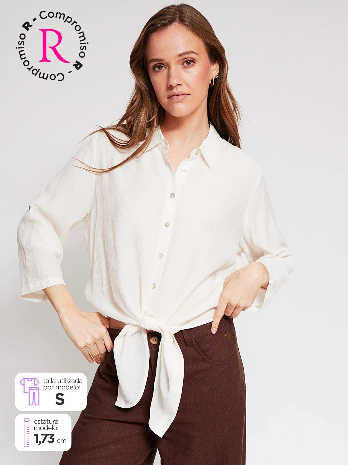 BLUSA MANGA 3/4 MUJER NAVIGATA - 1