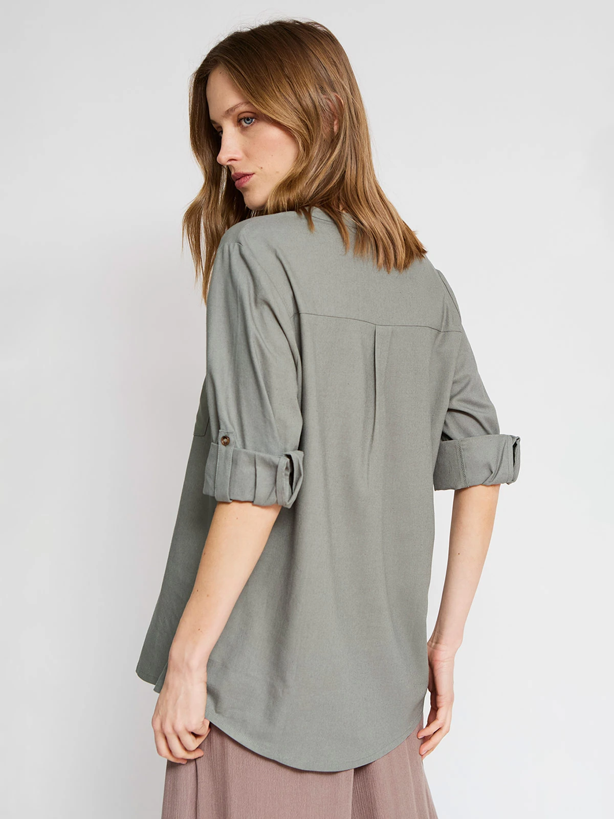 BLUSA MANGA 3/4 MUJER AZIZ - 2