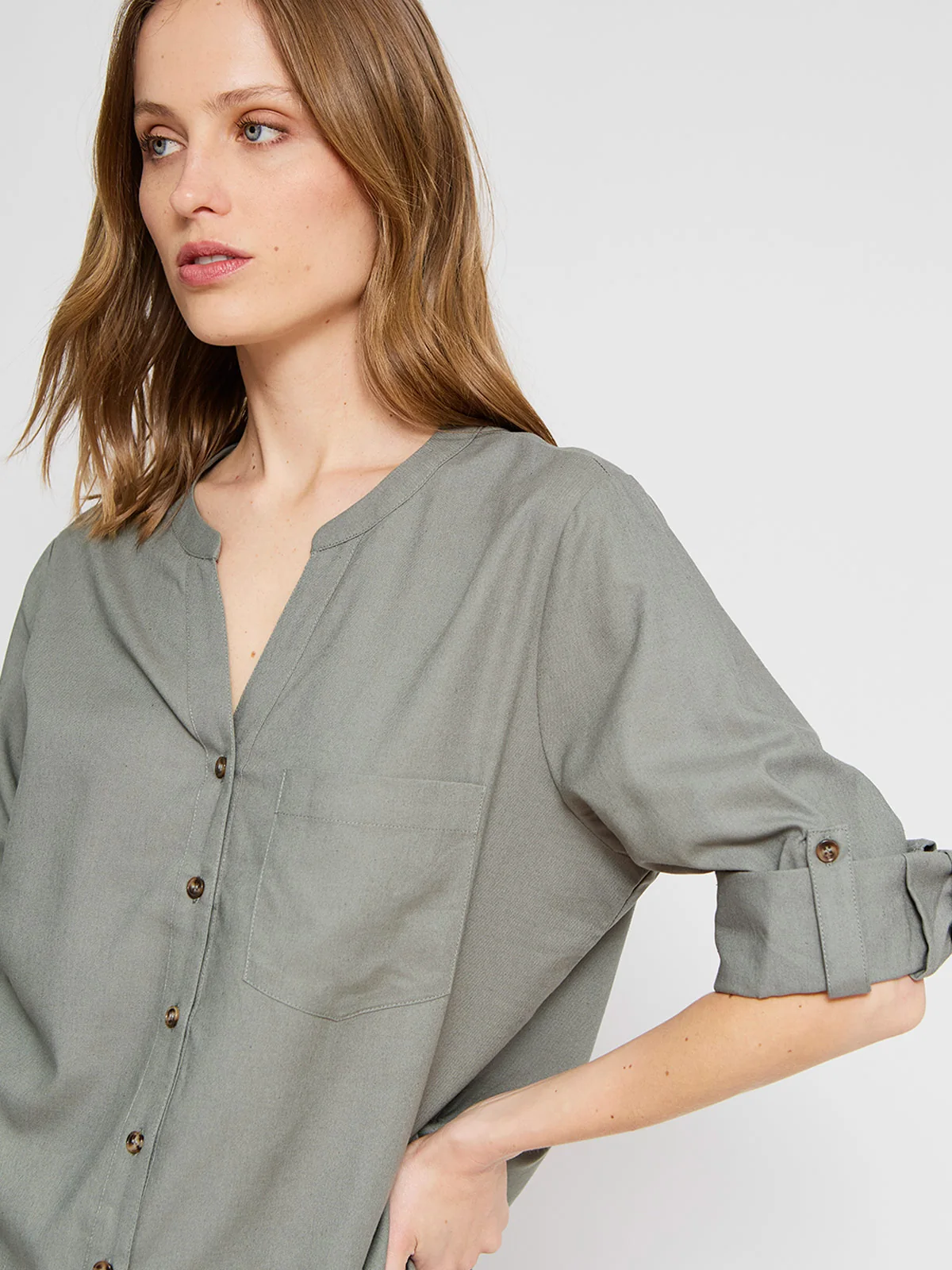 BLUSA MANGA 3/4 MUJER AZIZ - 3