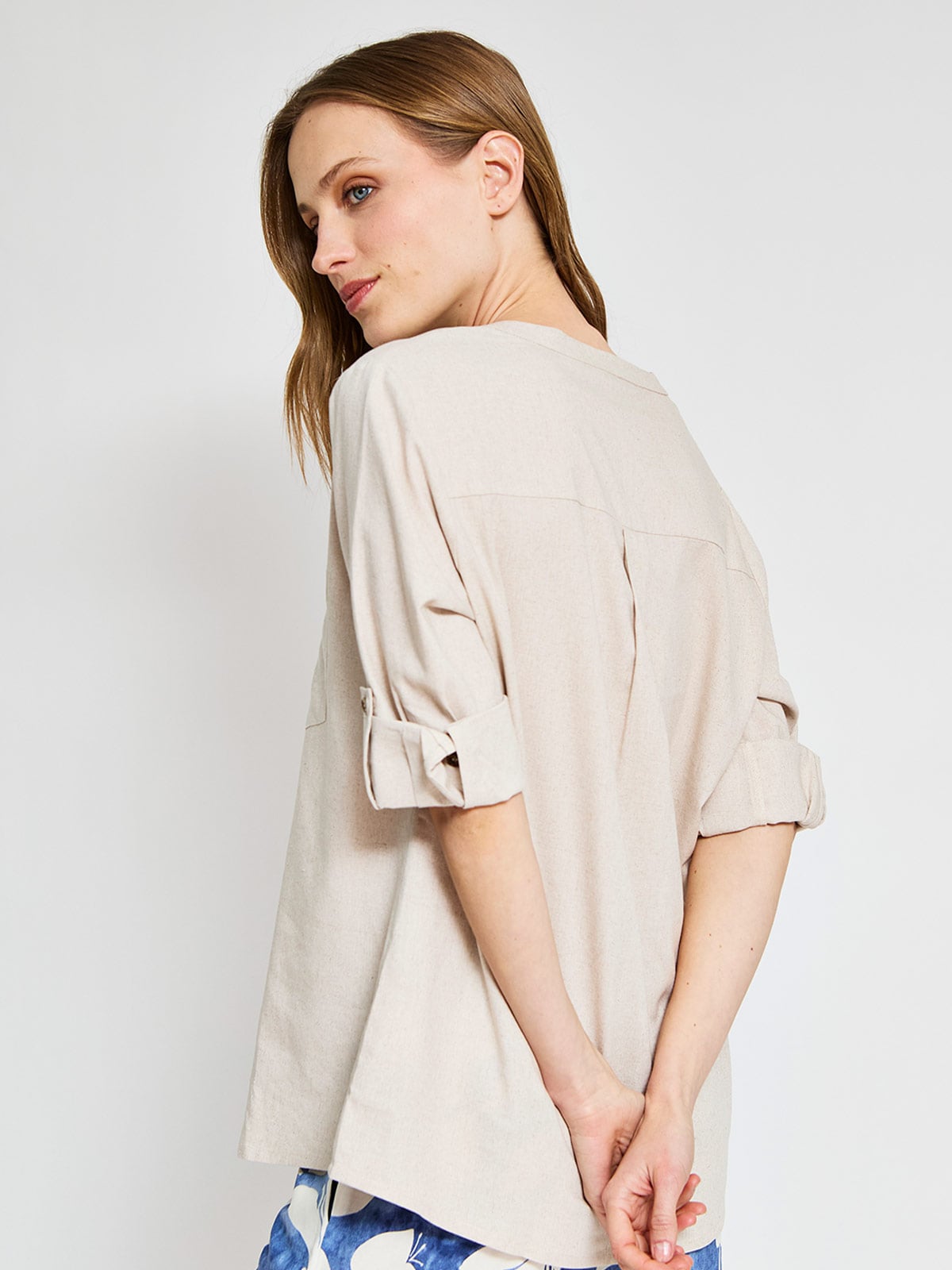 BLUSA MANGA 3/4 MUJER AZIZ - 2