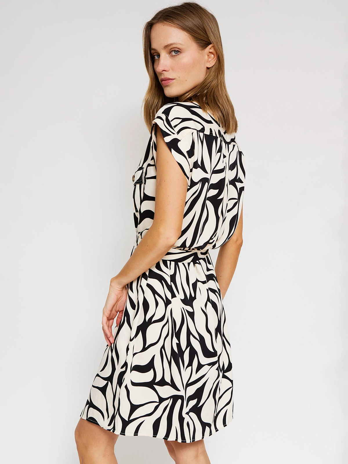 VESTIDO CORTO MUJER AZIZ - 3