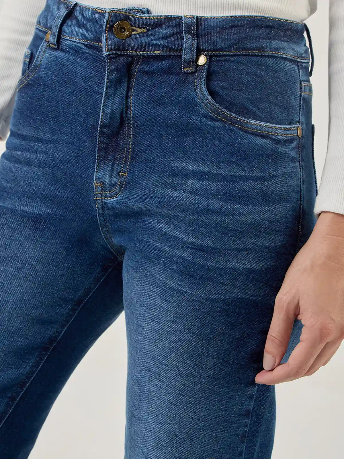 JEANS REGULAR MUJER NAVIGATA BIANCA - 4