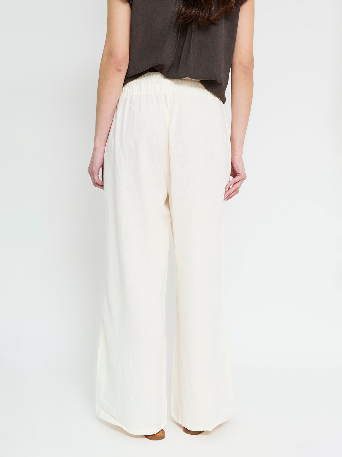PANTALÓN LINO REGULAR MUJER AZIZ - 3