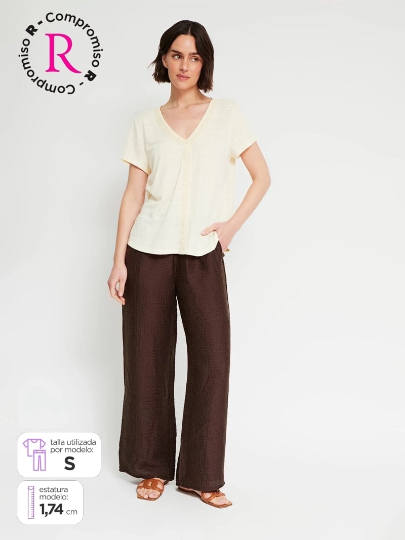 PANTALÓN REGULAR MUJER NAVIGATA - 1