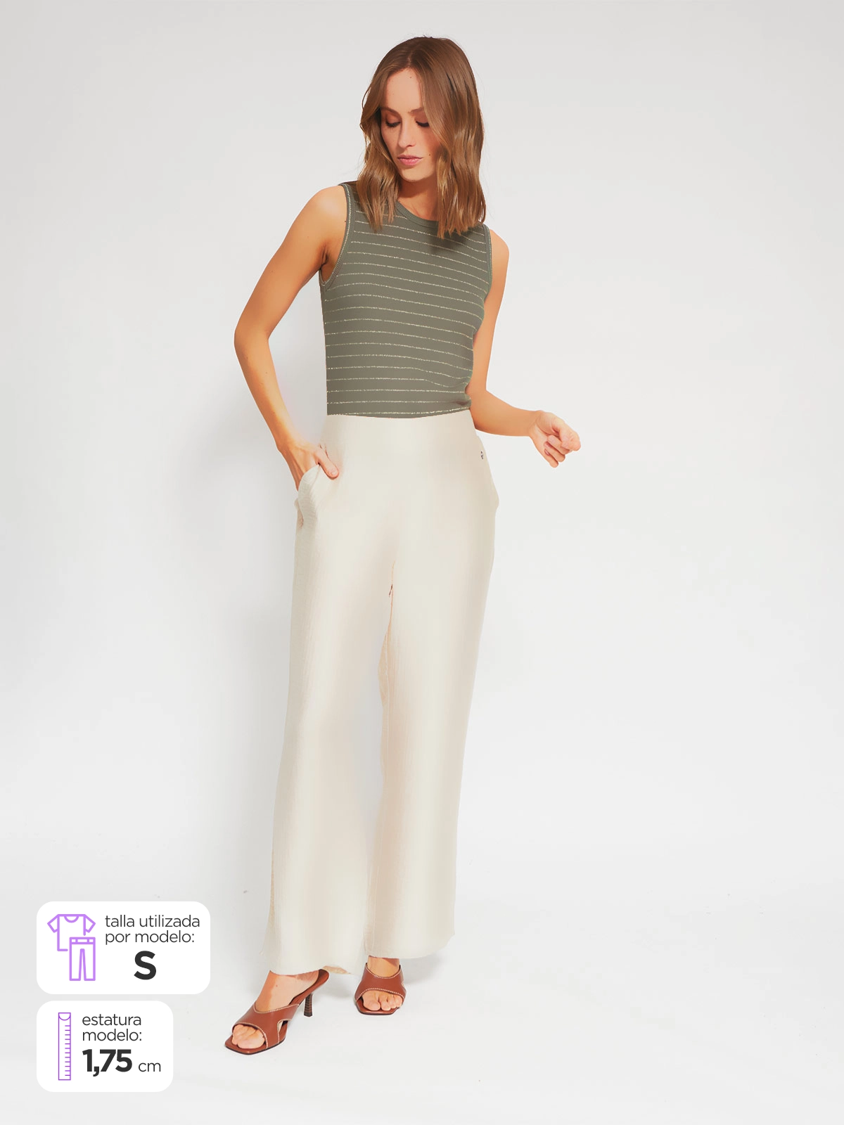 PANTALÓN REGULAR MUJER NAVIGATA - 1
