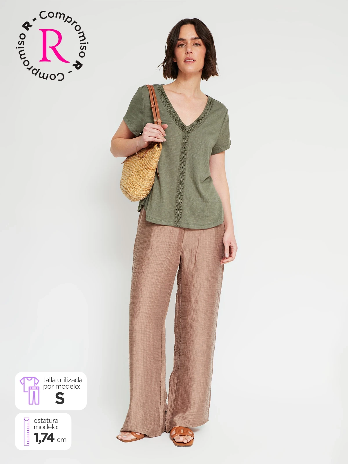 PANTALÓN REGULAR MUJER NAVIGATA - 1