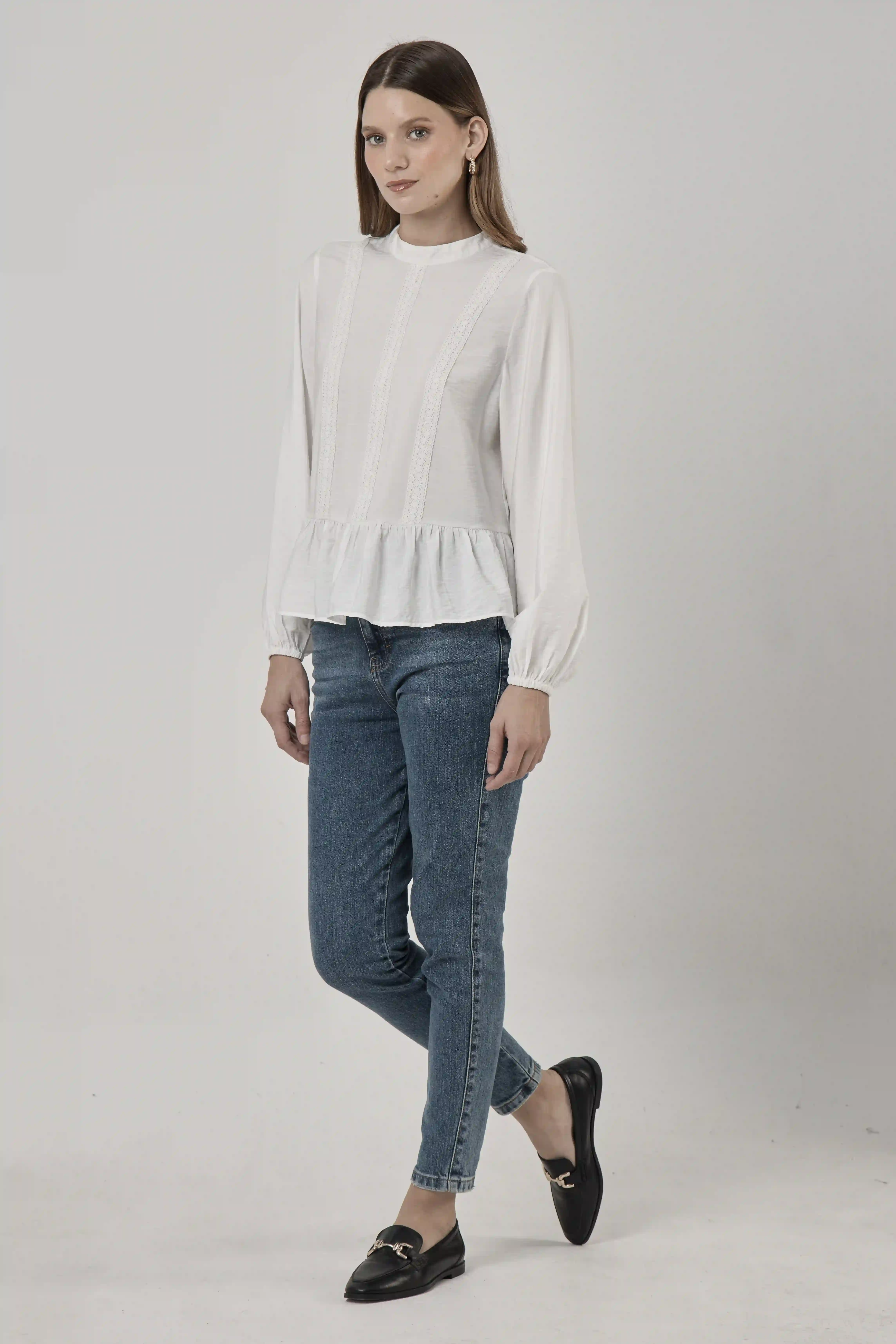 BLUSA MANGA LARGA MUJER NAVIGATA - 5