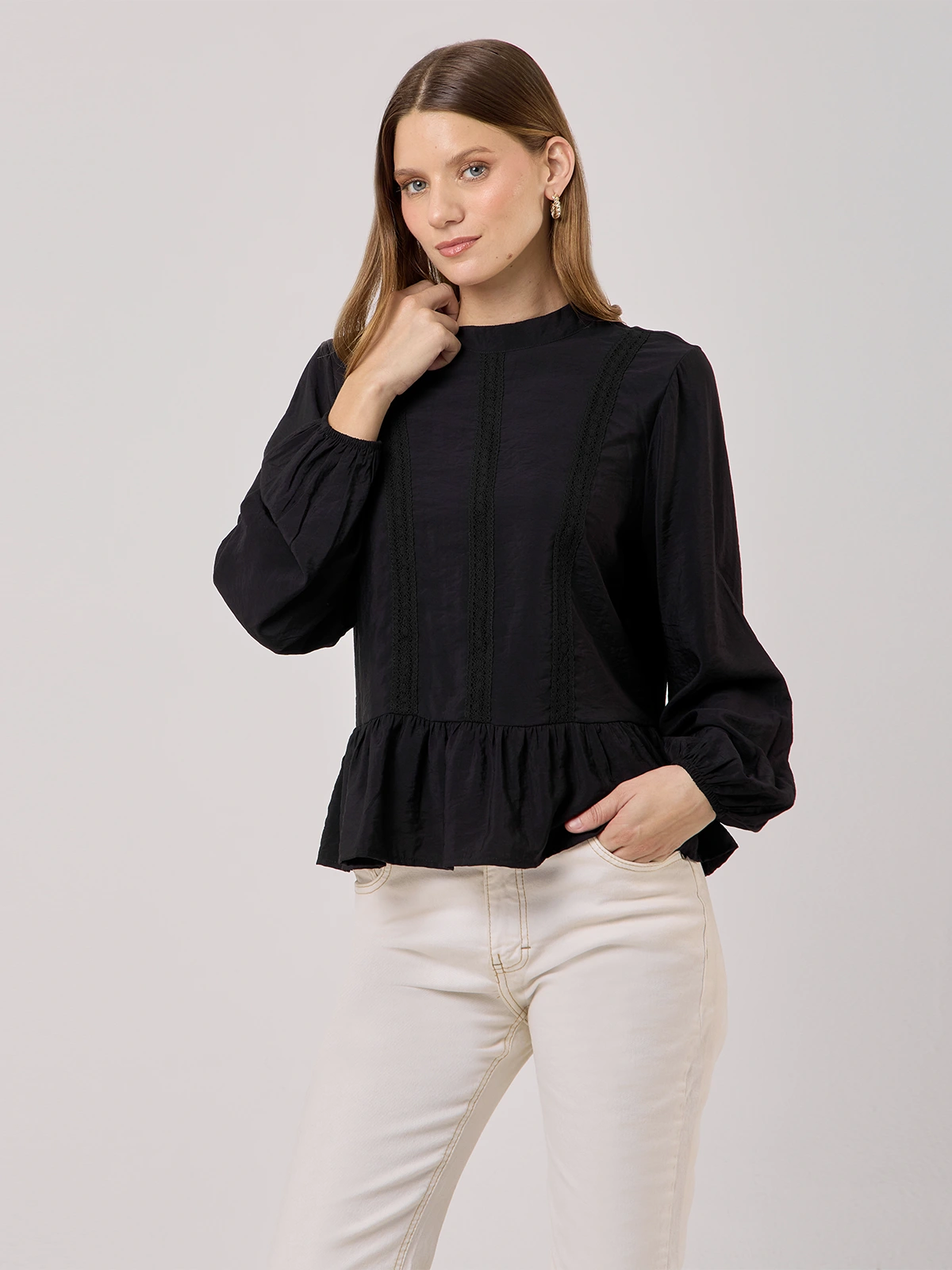 BLUSA MANGA LARGA MUJER NAVIGATA - 1