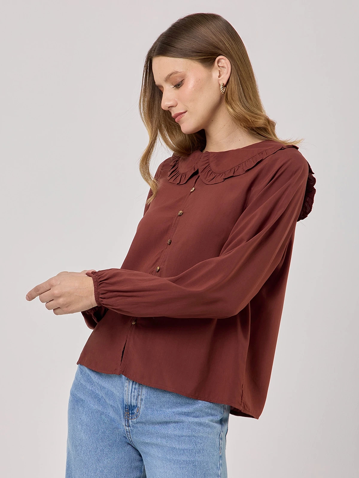 BLUSA MANGA LARGA MUJER NAVIGATA - 3