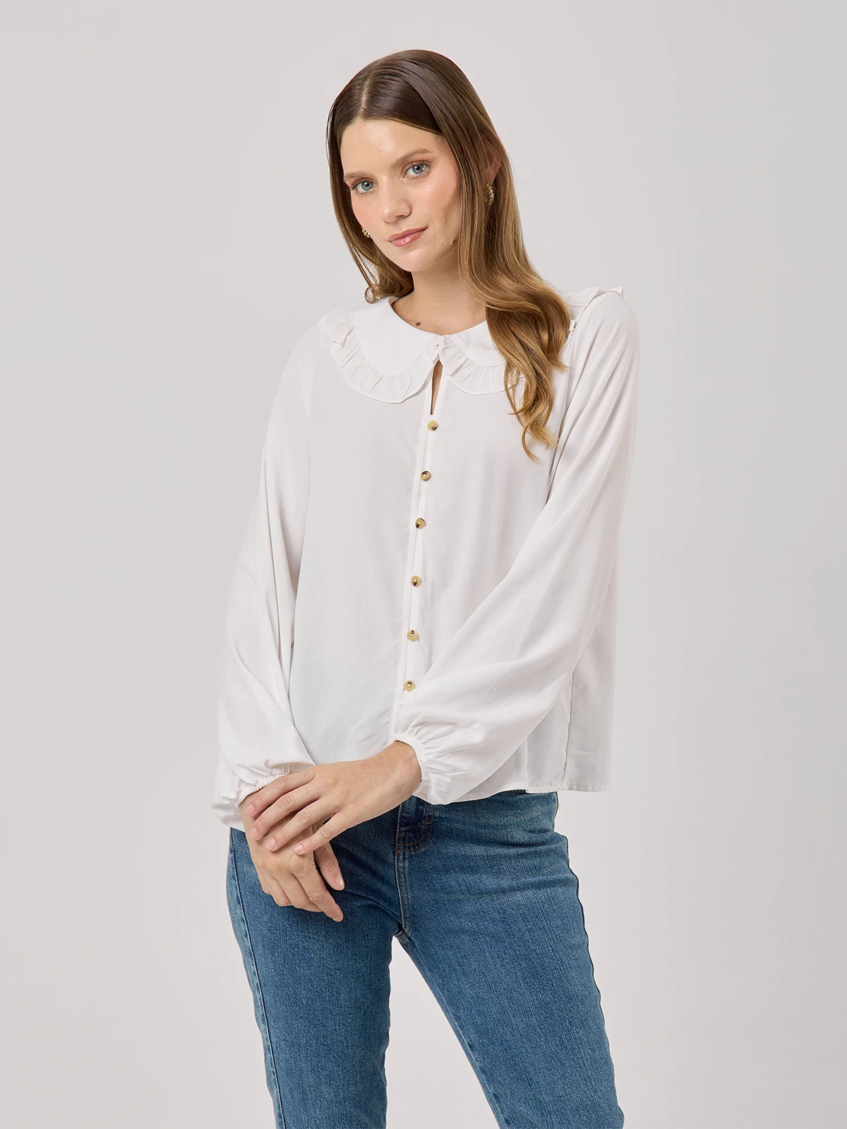 BLUSA MANGA LARGA MUJER NAVIGATA - 1