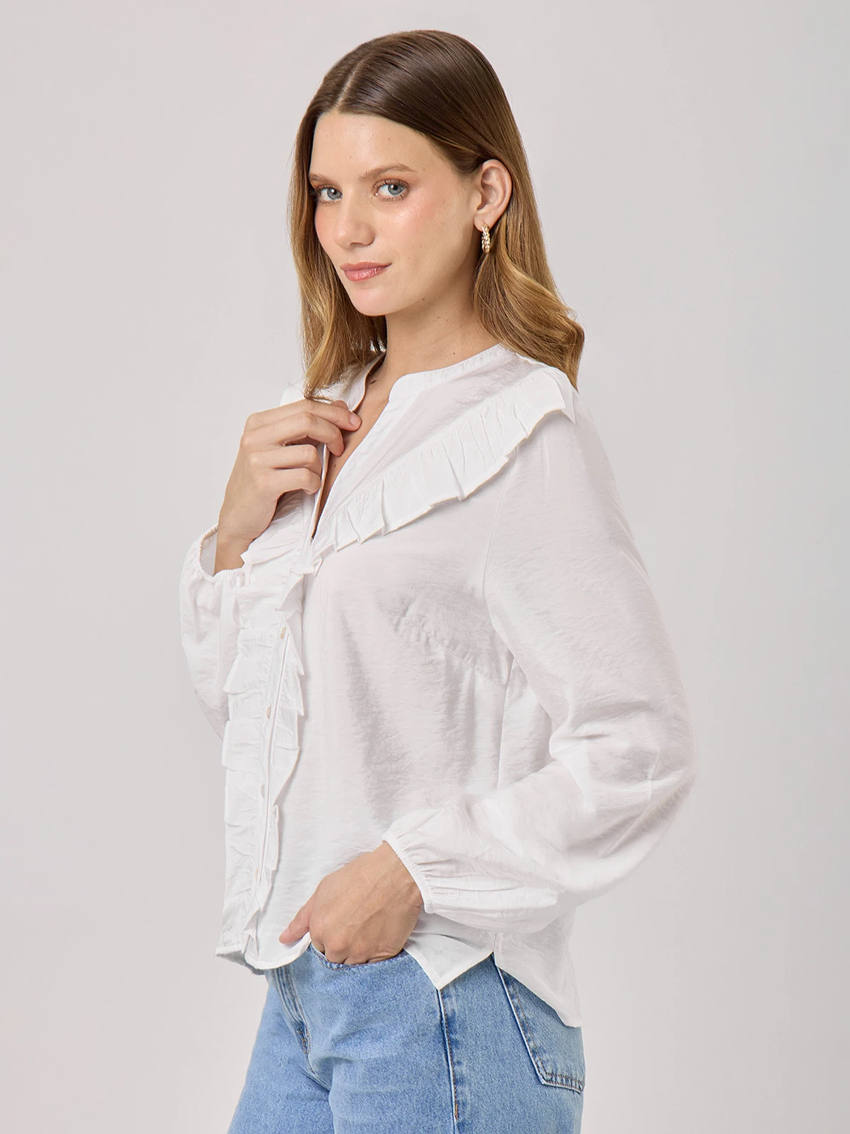 BLUSA MANGA LARGA MUJER NAVIGATA - 3