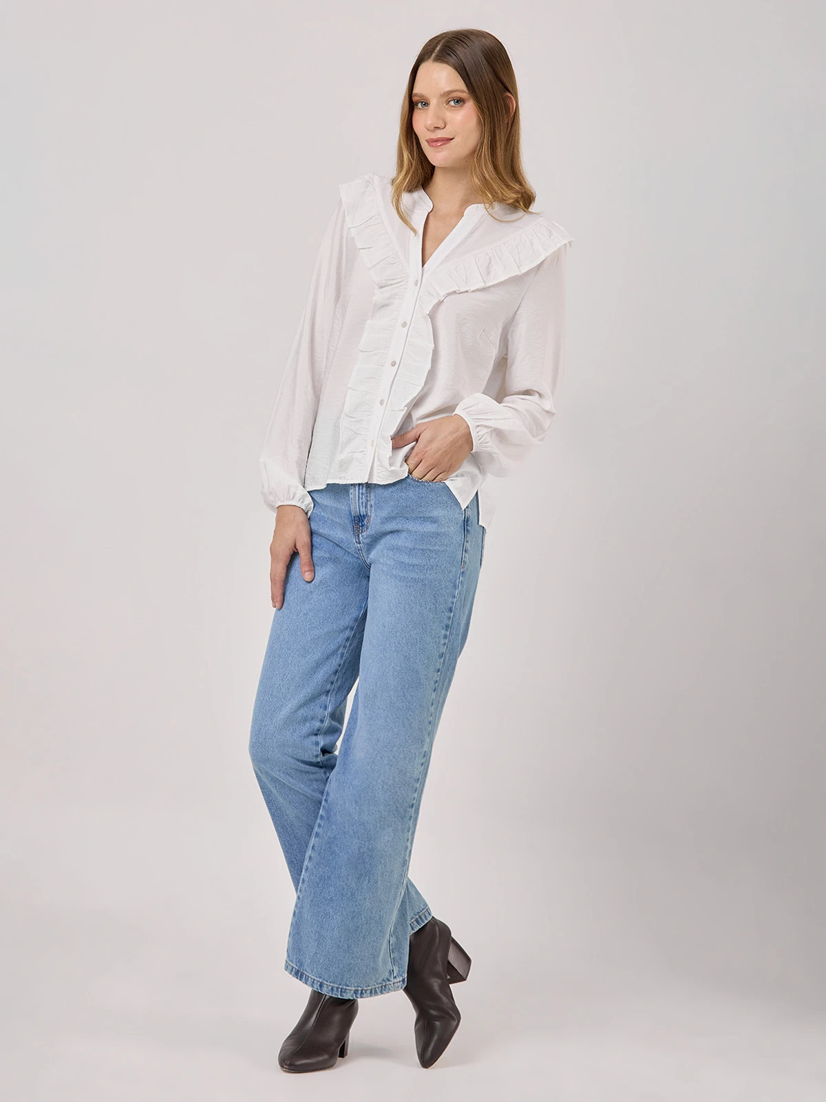 BLUSA MANGA LARGA MUJER NAVIGATA - 5